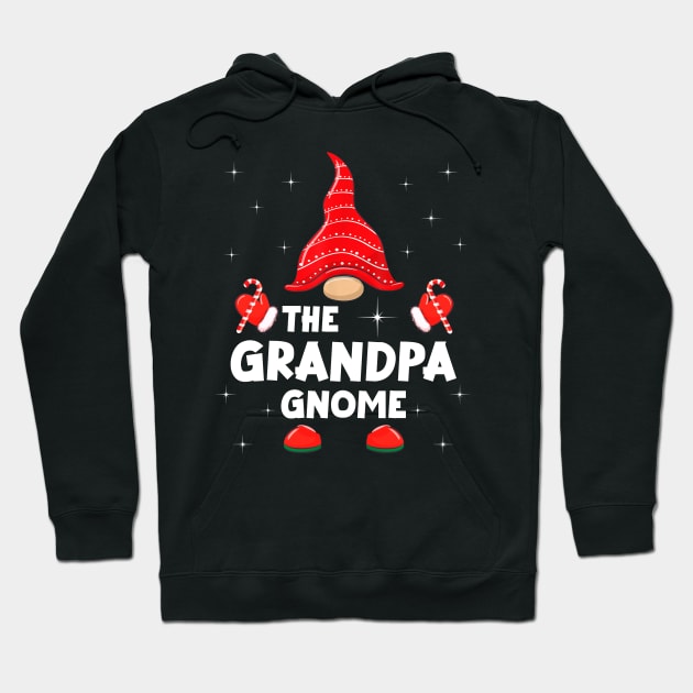 The Grandpa Gnome Matching Family Christmas Pajama Hoodie by Foatui